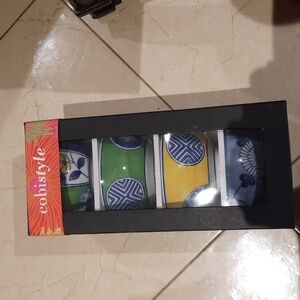🎁💕 NIB 4PC SET AUTHENTIC JAPANESE COBISTYLE BOWLS🐉